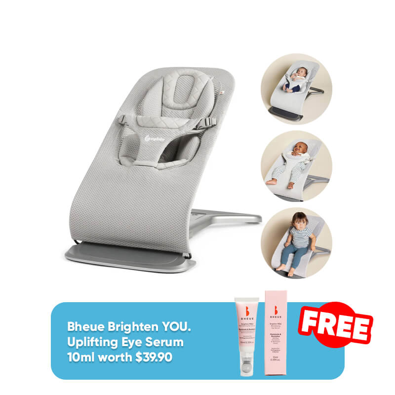 Ergobaby Evolve 3 in 1 Mesh Bouncer + FREE GIFT